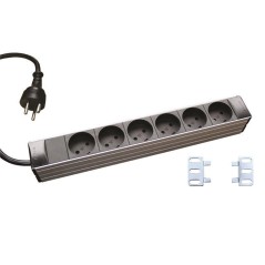 Retex Aluminium Pdu 6-Way K Outlet